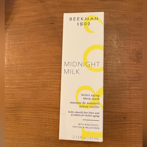 NWT Beekman 1802 Midnight Milk 2.13 oz Better Aging Sleep Mask Never opened - Picture 4 of 4
